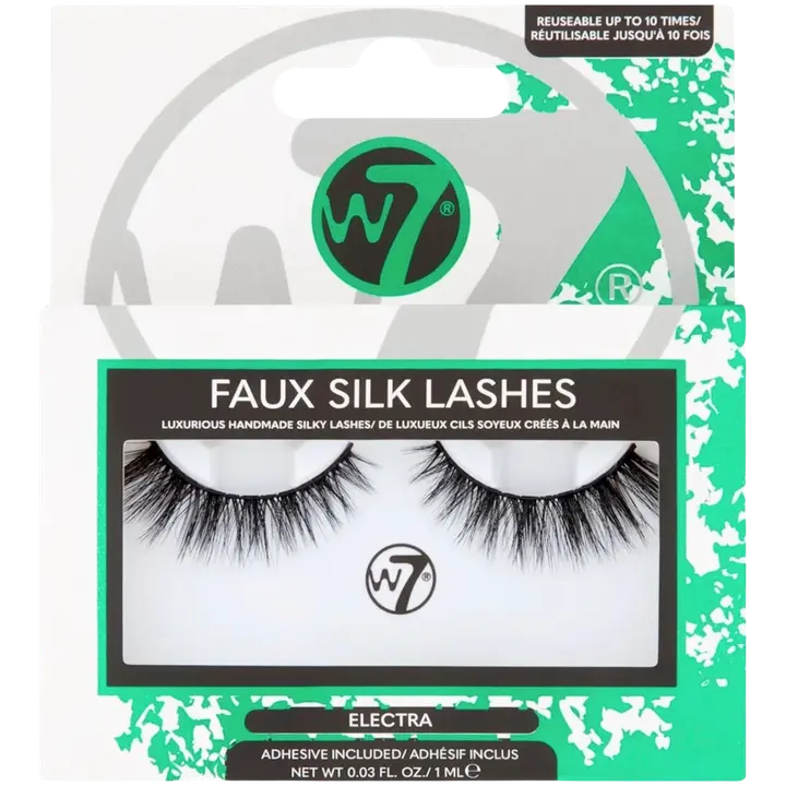 W7 irtoripset faux silk electra