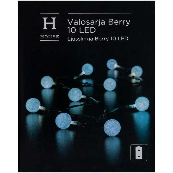 Valguskett berry 10 led