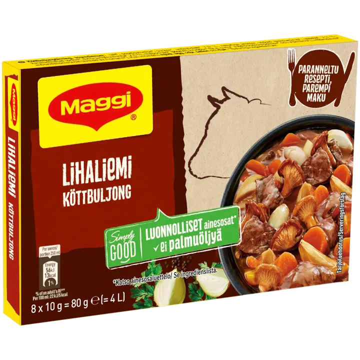 Maggi 80g Lihaliemi 8 palaa