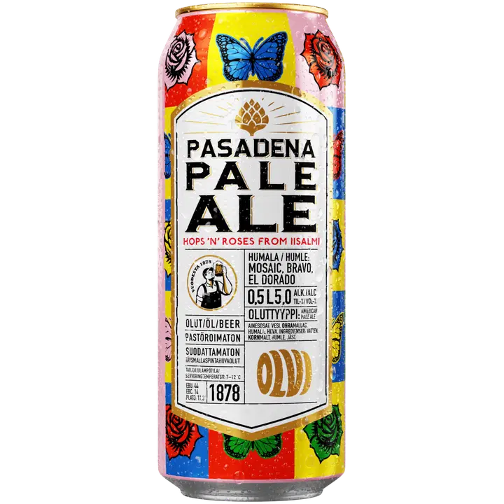 OLVI Pasadena Pale Ale 5,0 % 0,5 l tlk