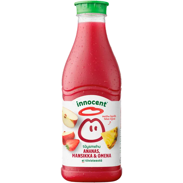 Innocent Ananas- ja mansikkamehu 900 ml