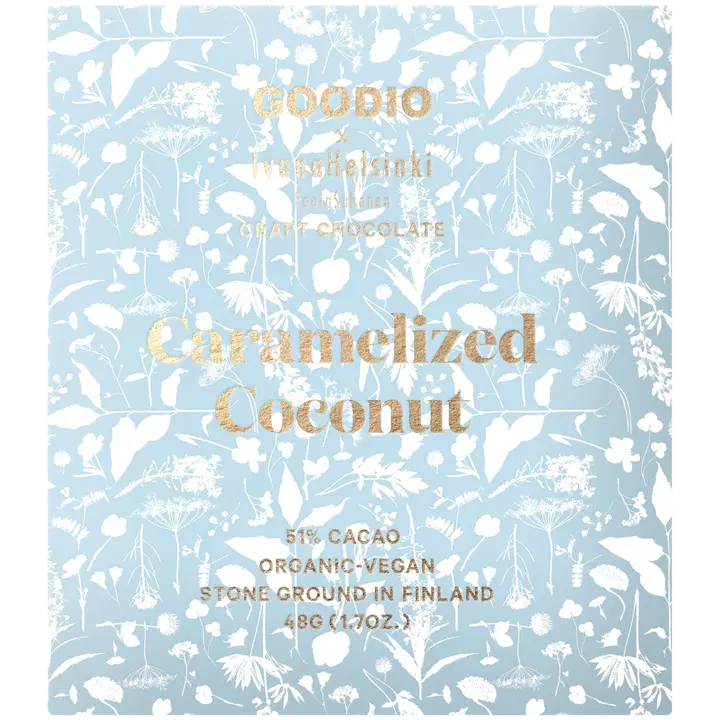 Goodio Caramelized Coconut luomusuklaa