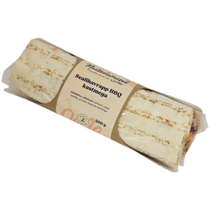 MAITSEELAMUSED Sealihavrapp BBQ-kastmega 280 g