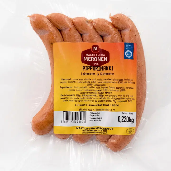 Meronen 220g Pippurinakki