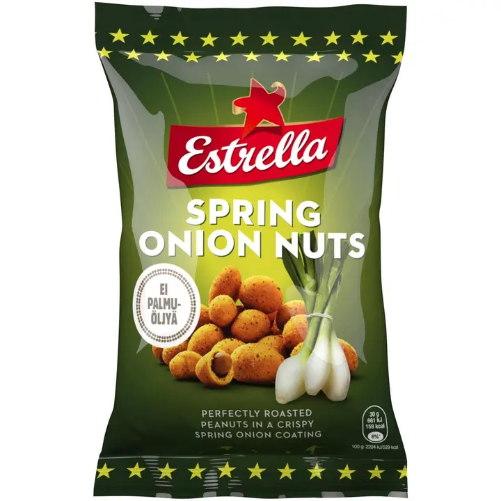 ESTRELLA Sibulamaits. maapähklid, 140 g