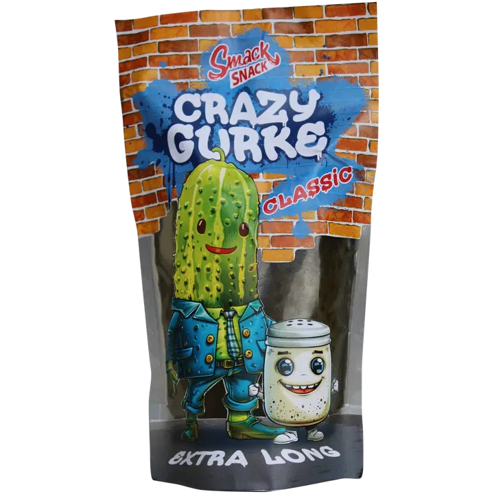 Smack Snack Suolakurkku XXL, perinteinen 400g/200 g