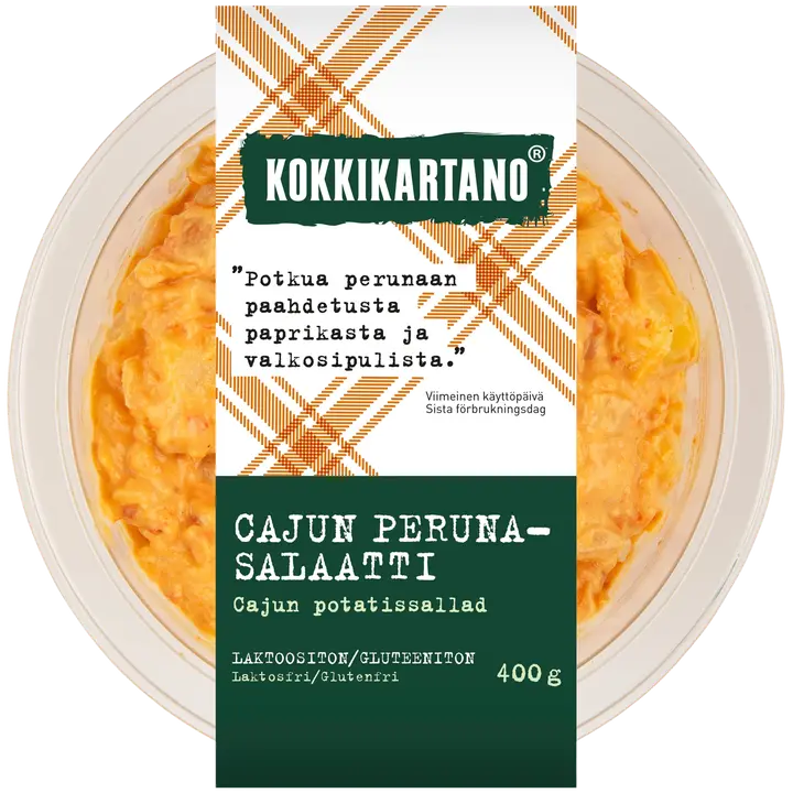 Kokkikartano Cajun perunasalaatti 400g