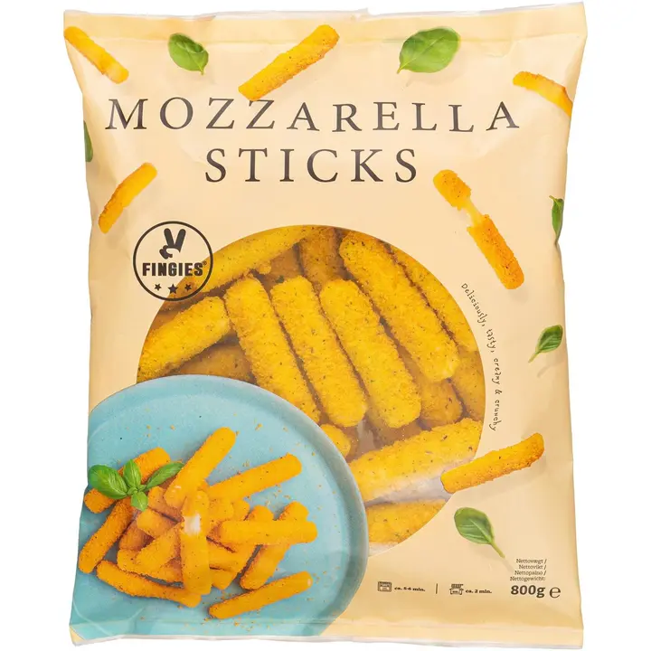 Fingies Mozzarella sticks 800g esipaistettu