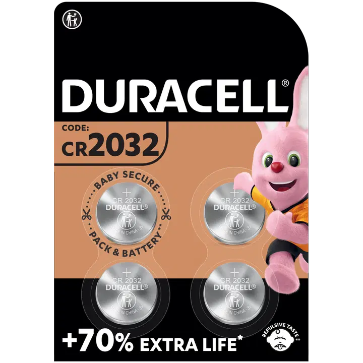 Duracell 4kpl 2032 nappiparisto