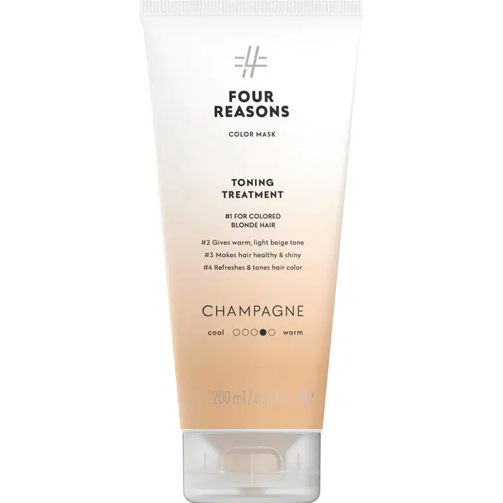 Four Reasons Color Mask Toning Treatment Champange sävyttävä tehohoito 200 ml