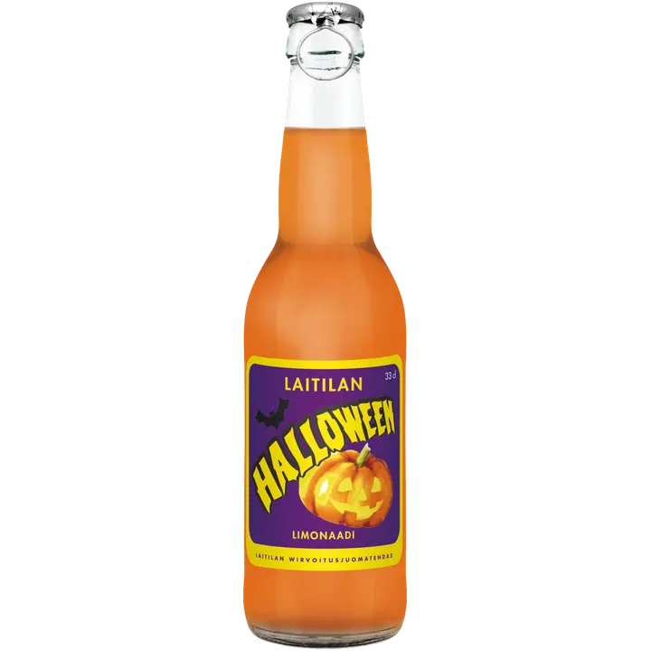 Laitilan Halloween 0,33L kurpitsanmakuinen limonaadi