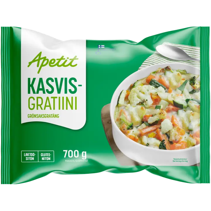 Apetit Kasvisgratiini pakaste 700g
