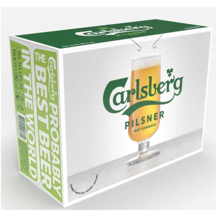 Carlsberg Pilsner õlu 5%vol 12x330 ml