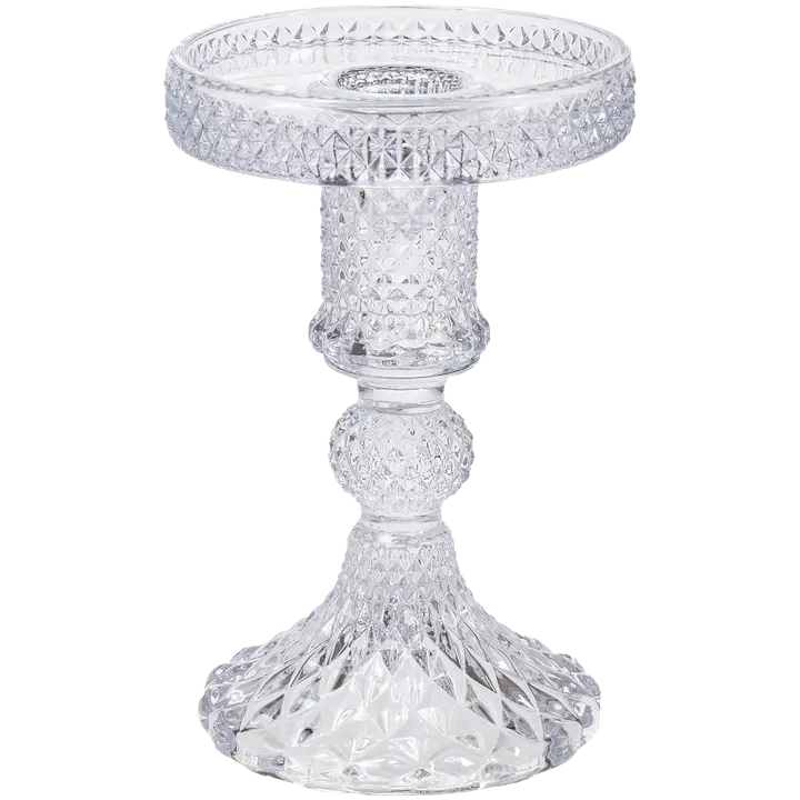 Küünlajalg klaasist 13,5 cm