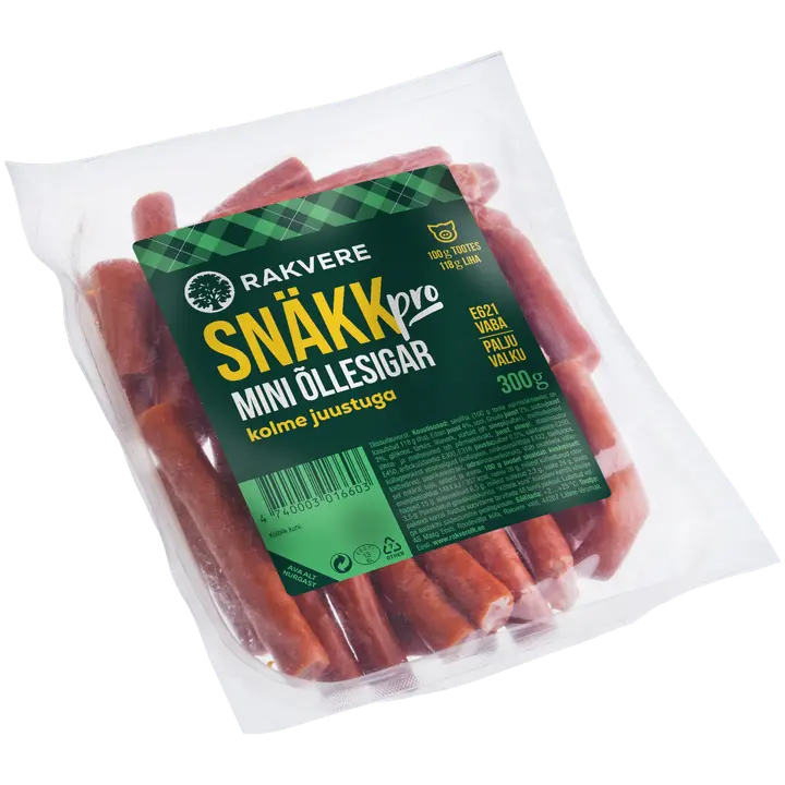 Rakvere Miniõllesigar Kolme Juustuga 300G