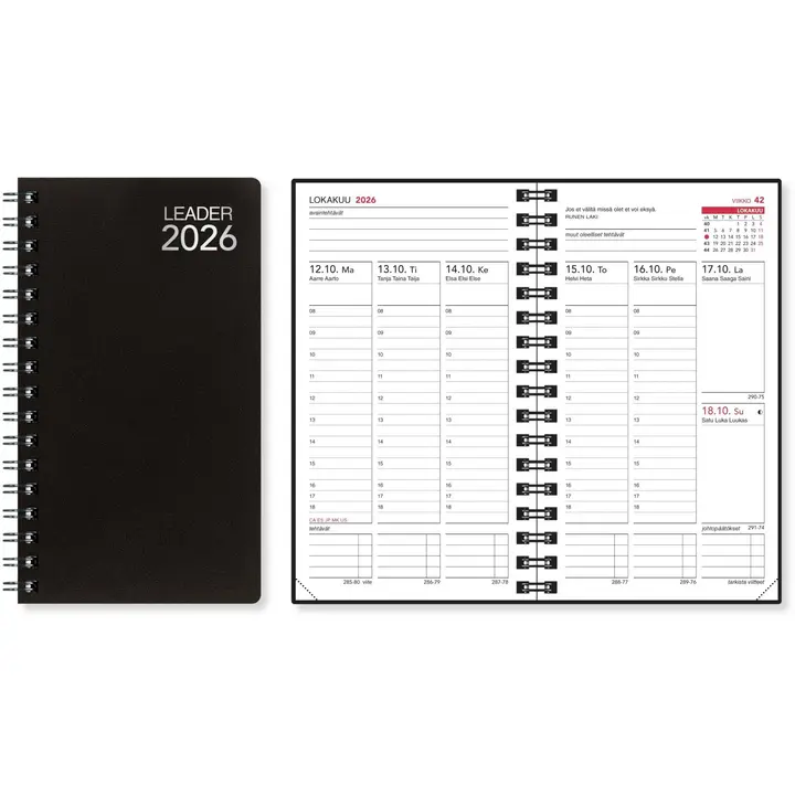 Taskukalenteri Leader-vuosipaketti 2026