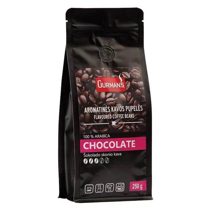 Gurmans maitsekohviuba šokolaadi 250 g