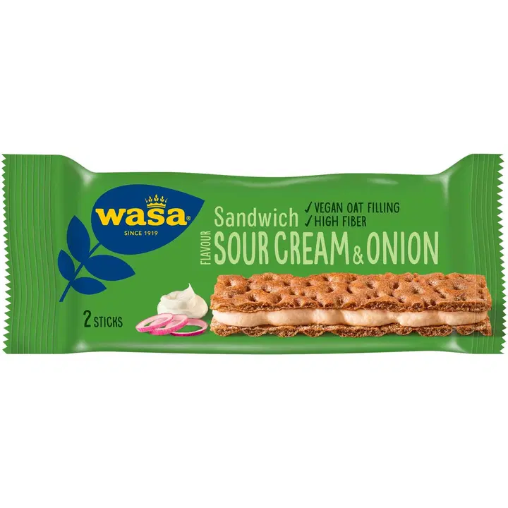 Wasa Sandwich 33g sourcream & onion