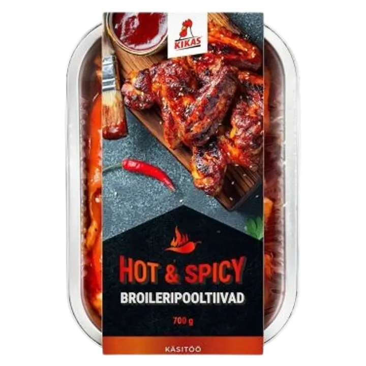 Hot & spicy broileritiivad 700 G