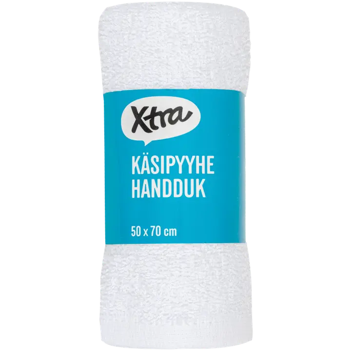Xtra käsipyyhe Anna 50x70 cm valkoinen