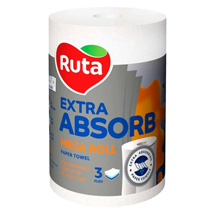 Majapidamispaber Ruta Mega Roll 3-kihiline 200 lehte 1tk
