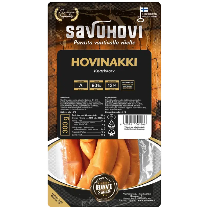 Savuhovi hovinakki 300 g