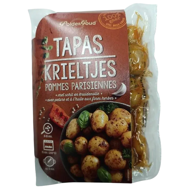 Eelkeedetud minikartulid maitseõlis 450g Tapas