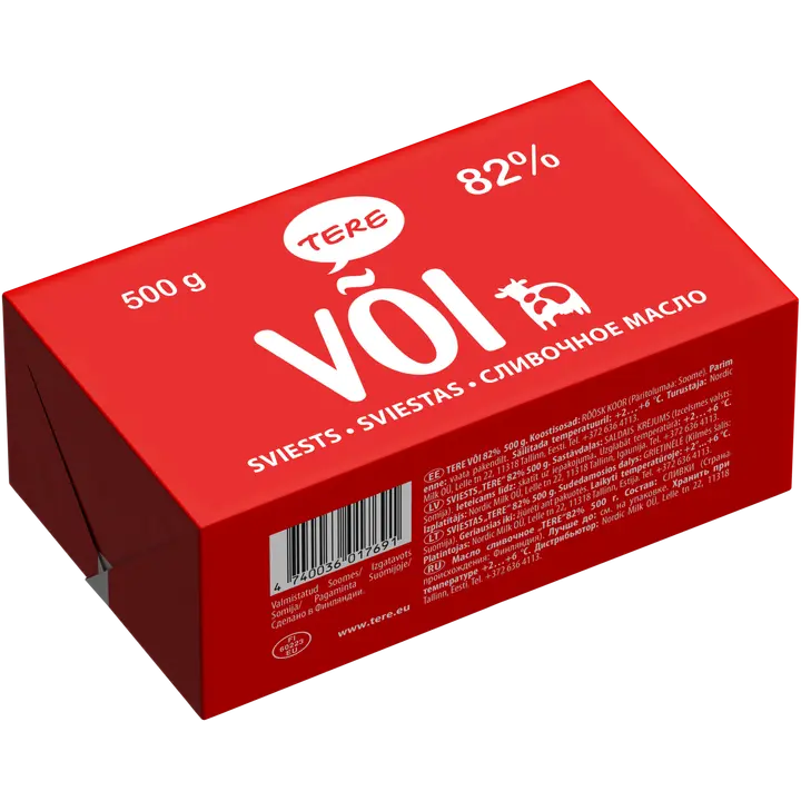 Tere Või 82%, 500 g