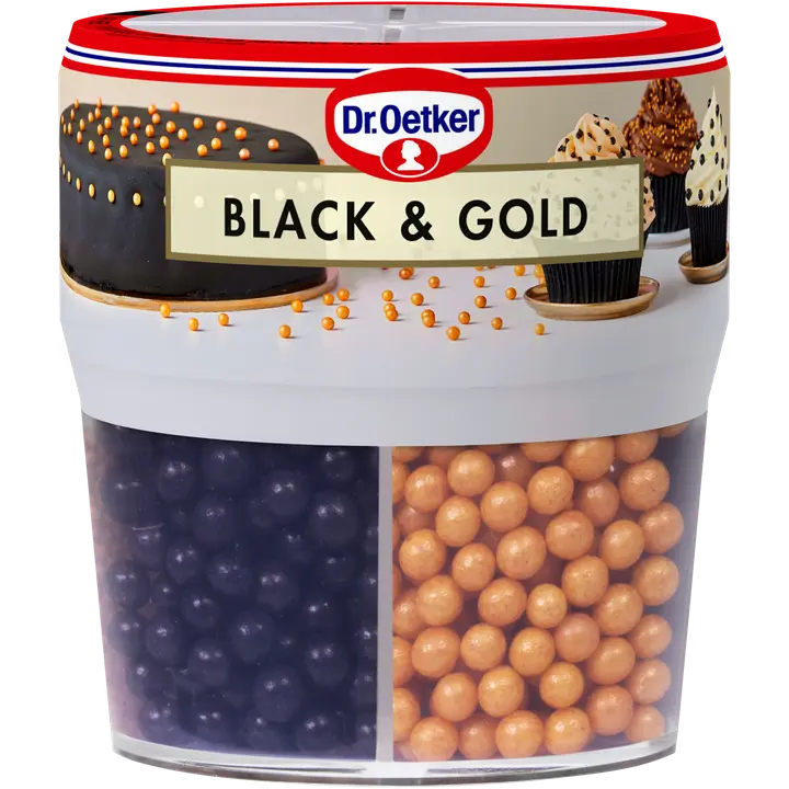 Dr. Oetker Black&Gold -koristerakeet 78g