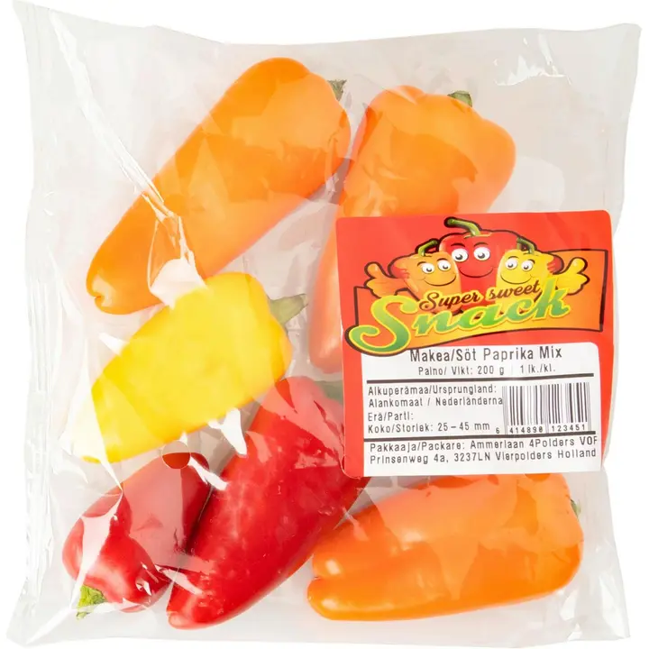 Minipaprikamix 200g