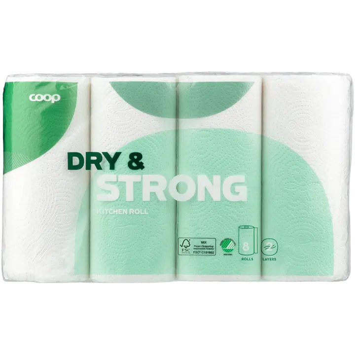 Coop Dry & Strong talouspaperi 8 rll
