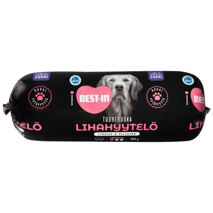 Best-In Lihahyytelö koiran tuoreruoka 900g
