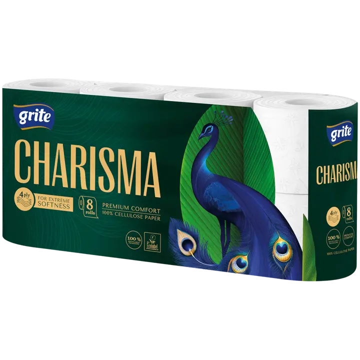 Grite wc-paperi 8rl Charisma 4ply