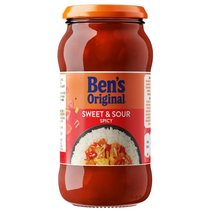 Ben's original sweet&sour spicy kaste 450g