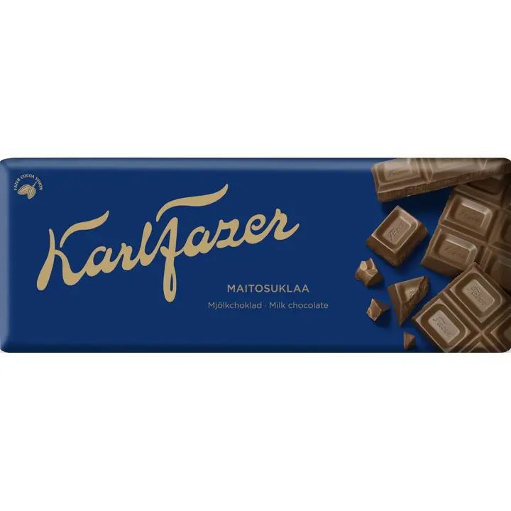 Karl Fazer maitosuklaalevy 180g
