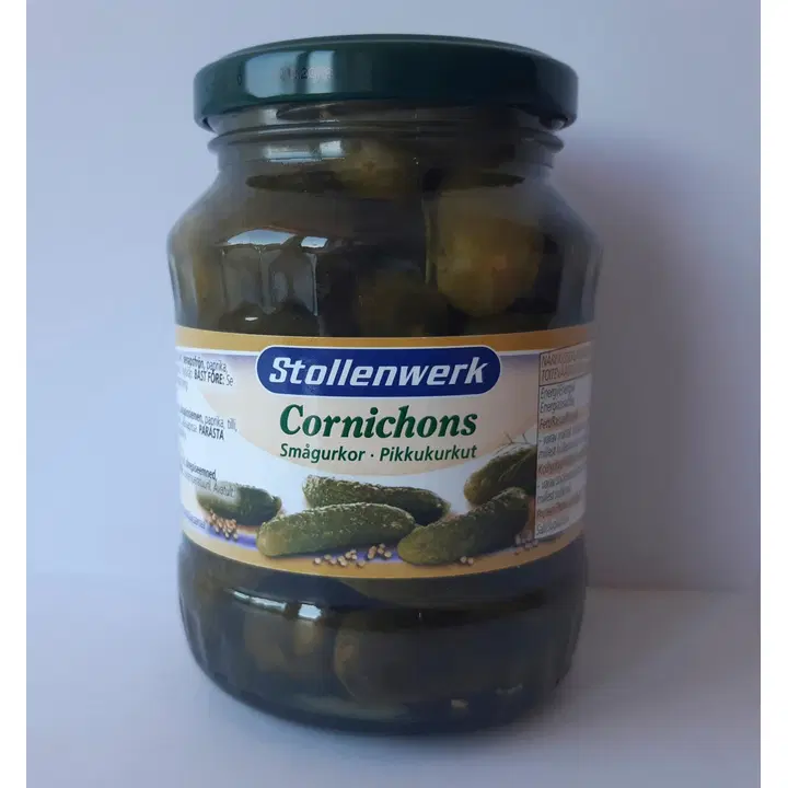 Stollenwerk kornišonid 340g