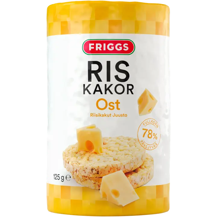 Friggs Juuston makuinen Riisikakku 125g