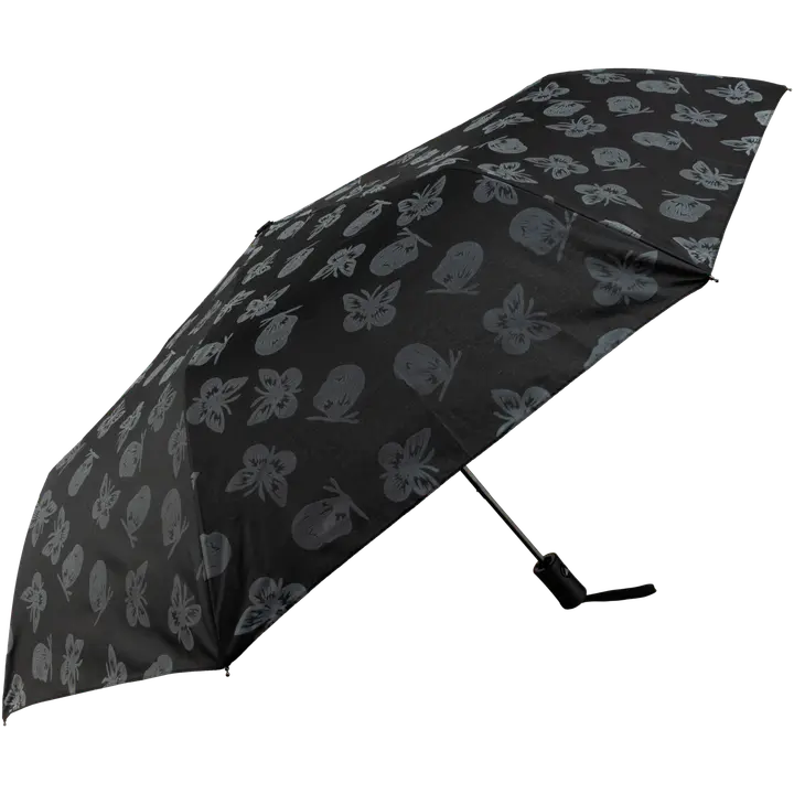 House kokoontaitettava sateenvarjo puoliautomaattisella mekanisimilla Heijastava Perhonen