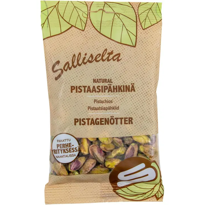 Salliselta Pistaasipähkinä natural 70g