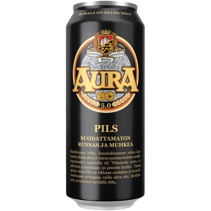 Aura Pils olut 5% 0,5 l
