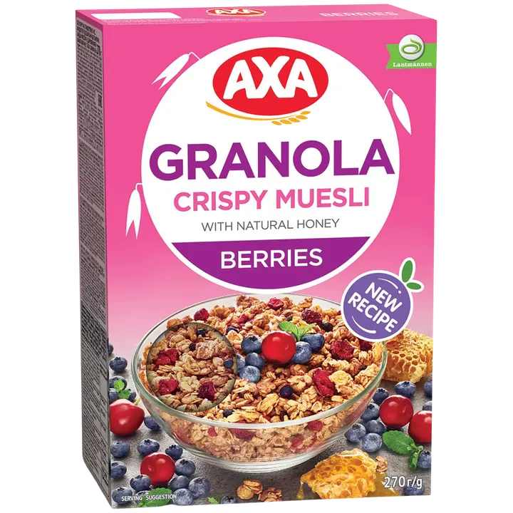 Krõbe müsli marjadega 270 g