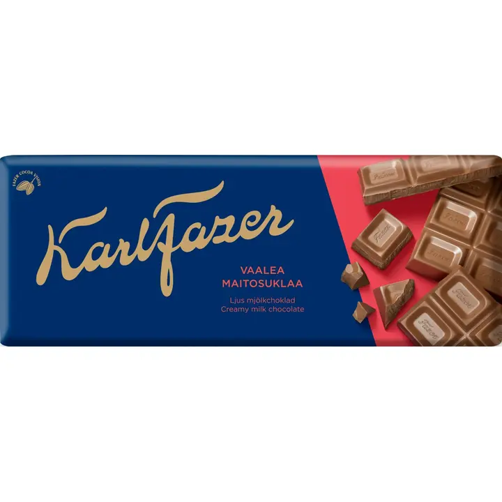 Karl Fazer vaalea maitosuklaa 180g