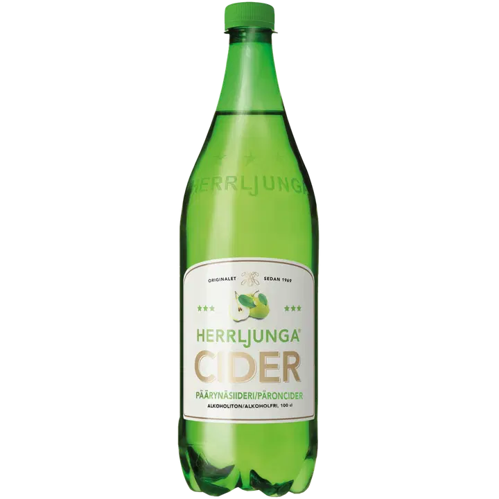 Herrljunga Päärynäsiideri alkoholiton 100cl