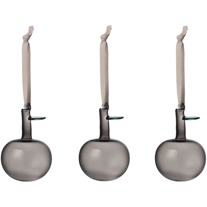 Iittala lasiomena harmaa 3 kpl