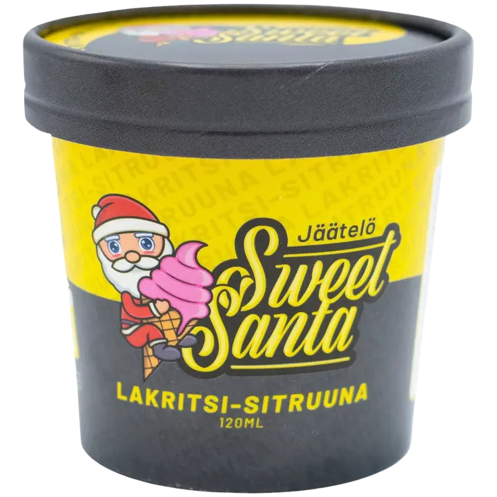 Sweet Santa Laktoositon Lakritsi-Sitruuna 120ml