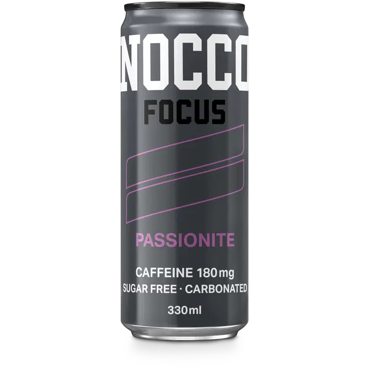 NOCCO FOCUS granadillimaitseline karboniseeritud energiajook 330 ml