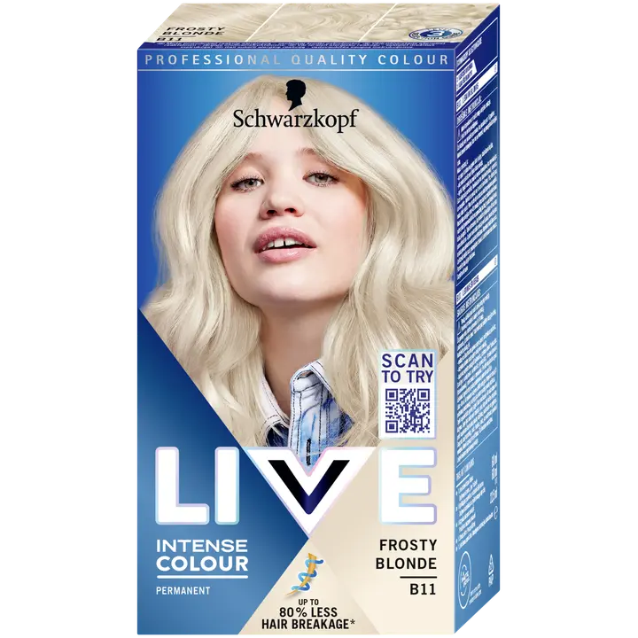 Live püsivärv jäine blond B11