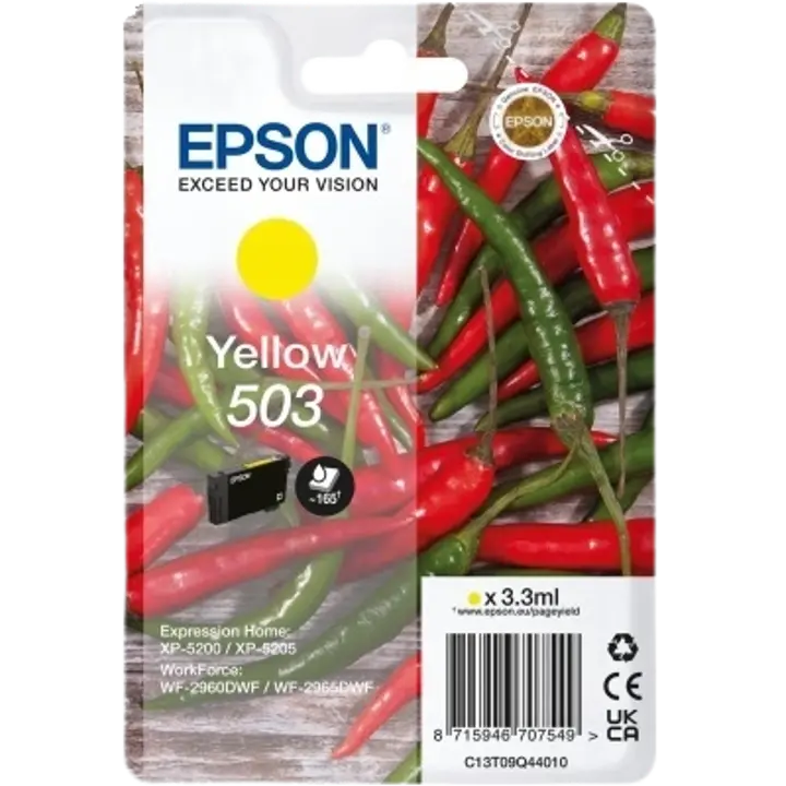 Epson Mustepatruuna 503 keltainen