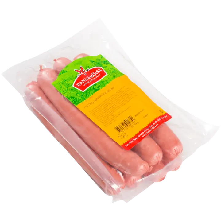 Rannamoisa Hot Dog Vorstike Kanalihast 455G