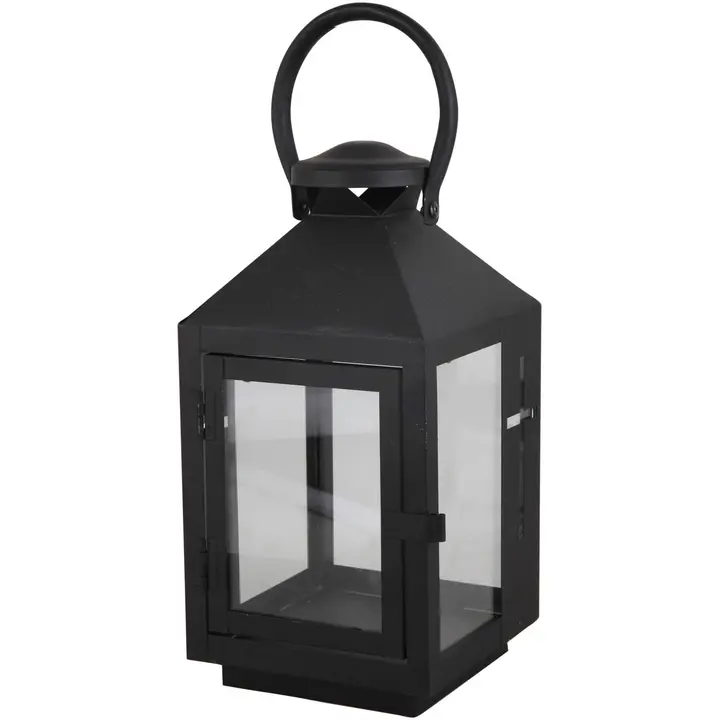 House hautalyhty risti 29 cm musta